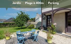 Maison avec beau jardin - Centre ville d'Arromanches